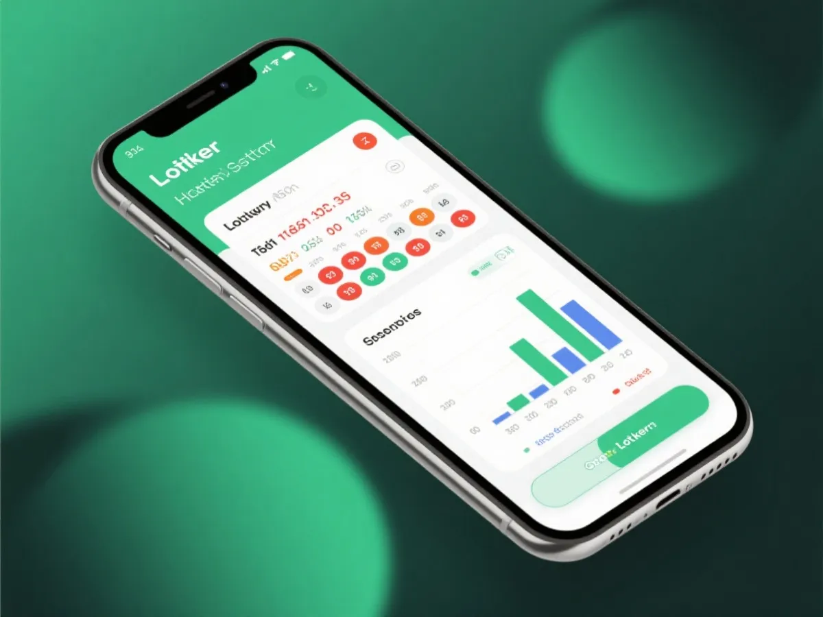 开奖助手App 移动端界面预览