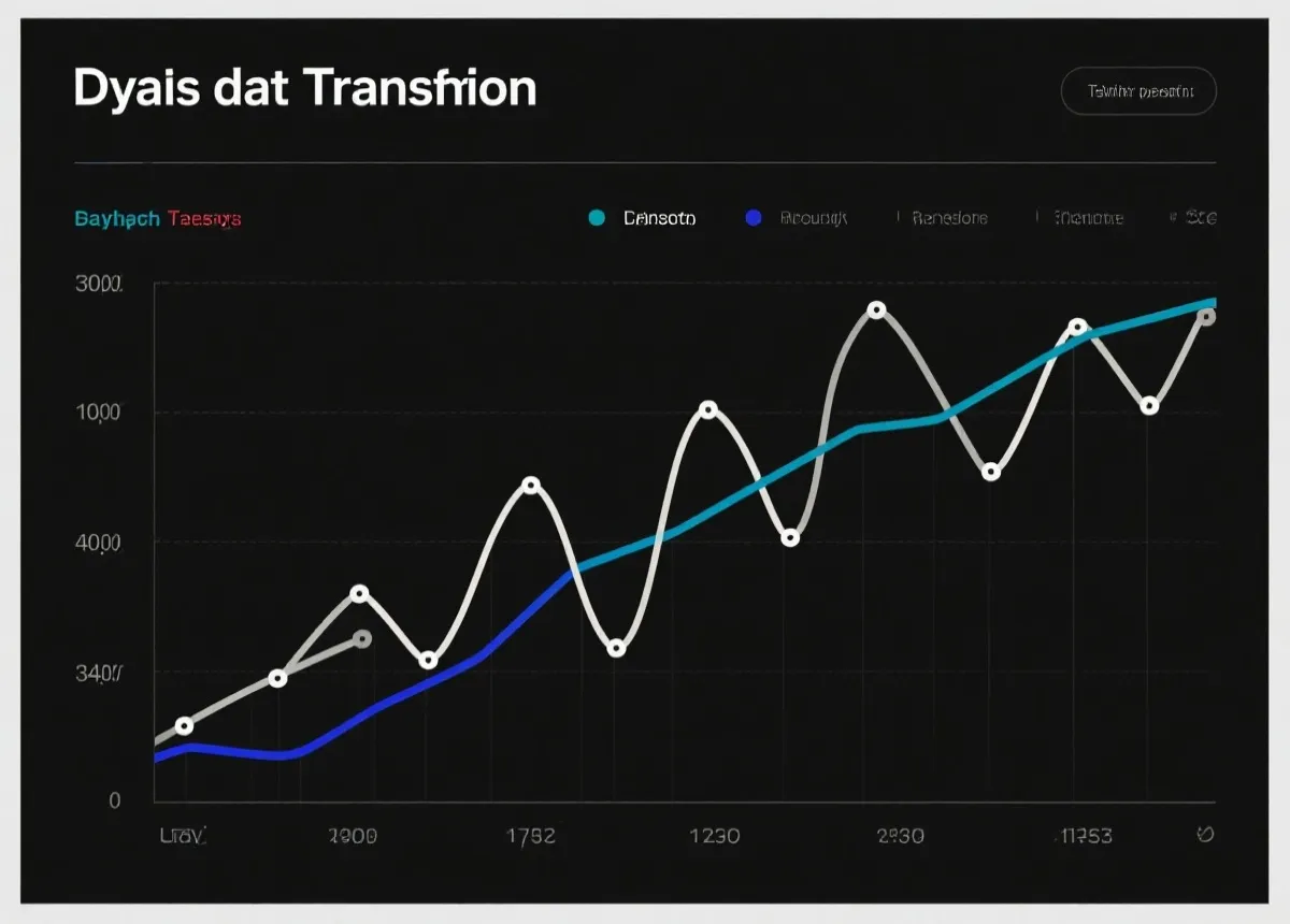 数据走势图示意