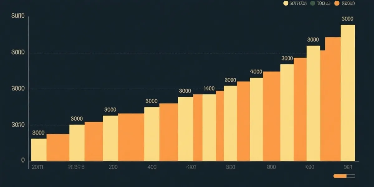 和值走势示例折线图